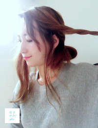 ハットヘアの作り方