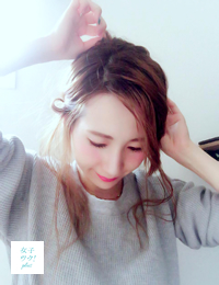 ハットヘアの作り方