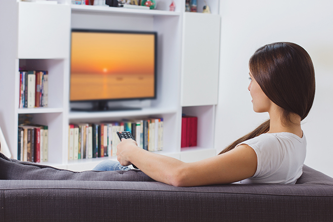 テレビの見方