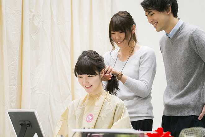ブライダルヘアメイク体験
