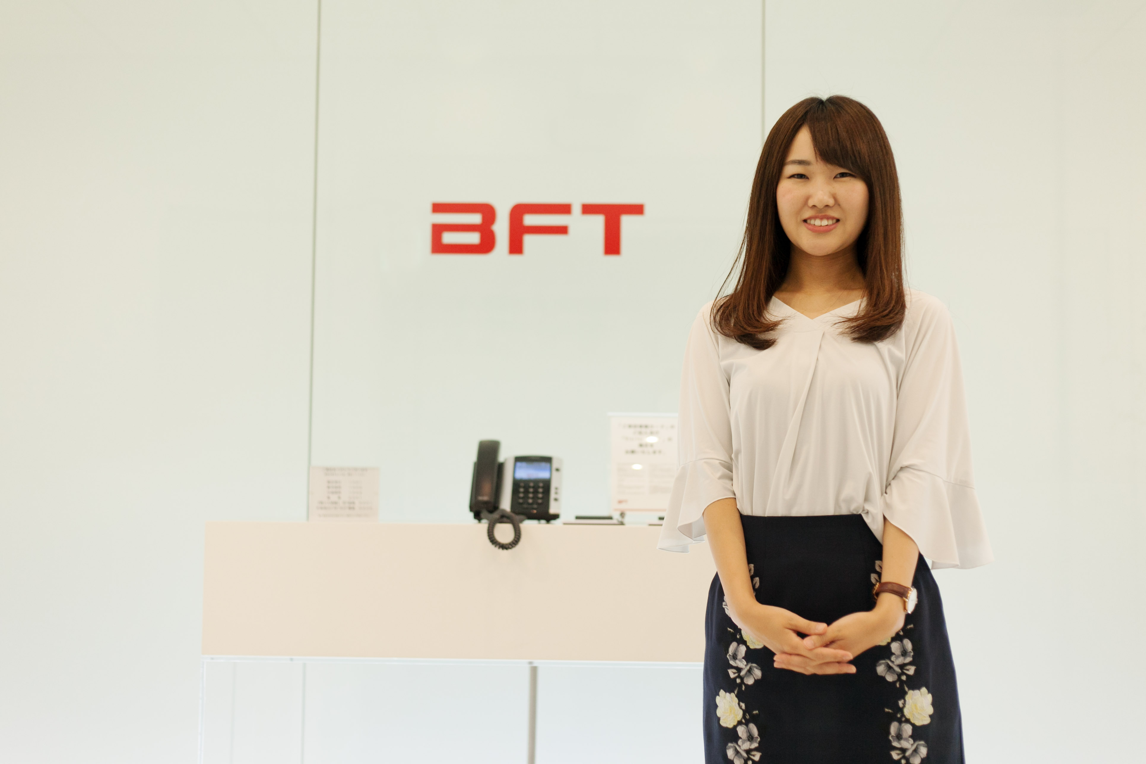 シマウマの先輩であるBFT女性人事:福田さん