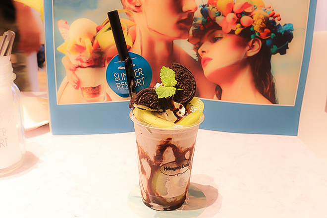 ハーゲンダッツ クッキーアイランドシェイク