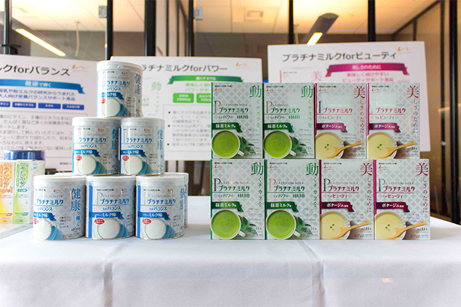 プラチナミルク発売!