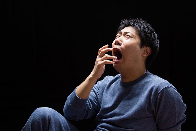 睡眠不足