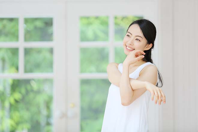 健康的な女性